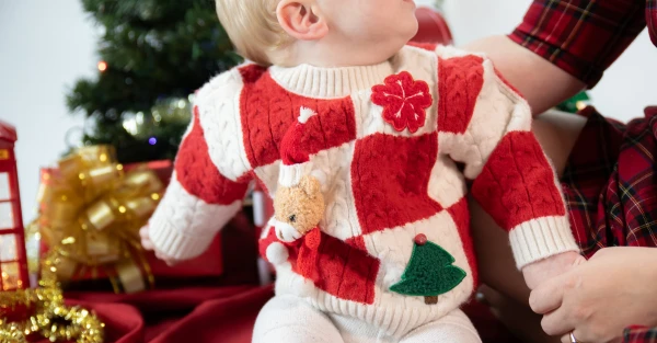 Baby Weihnachtspullover